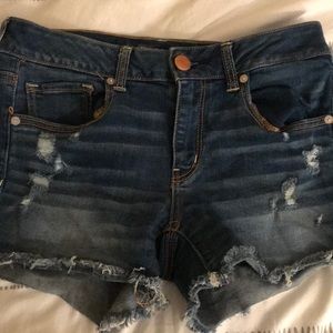 American Eagle Midi Jean Shorts